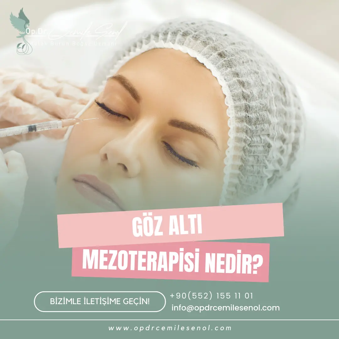 Göz Altı Mezoterapisi Nedir