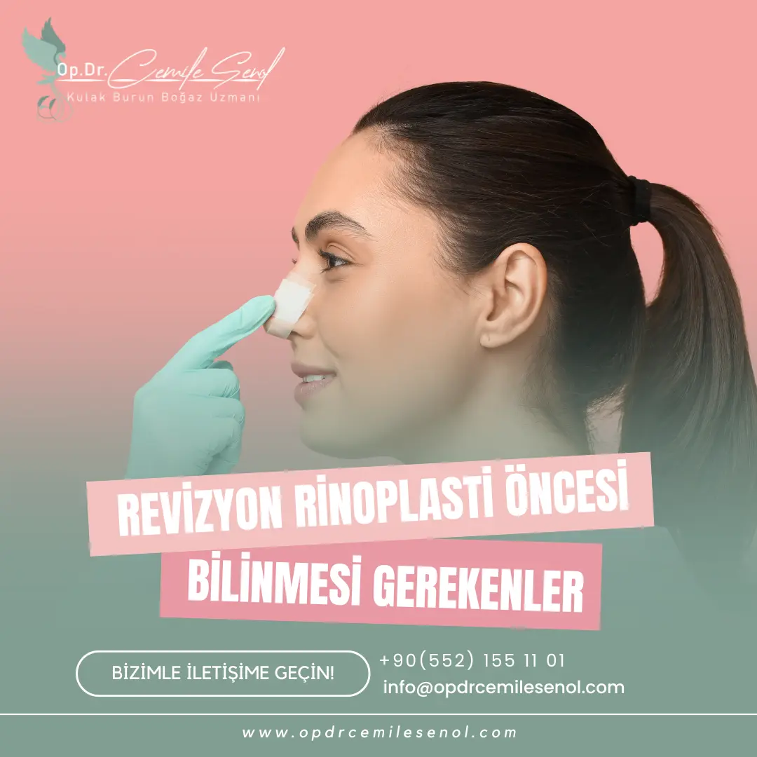 revizyon burun estetiği öncesi bilinmesi gerekenler